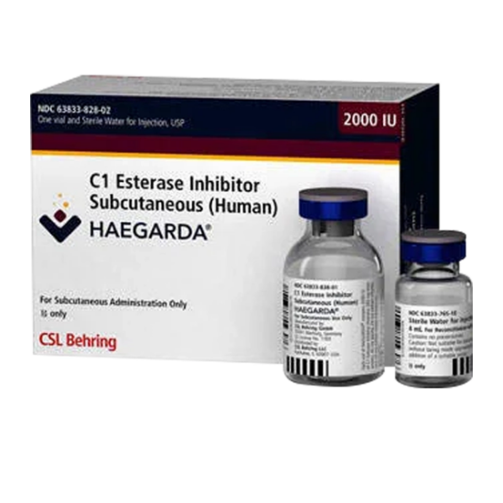 Imagen de HAEGARDA 2000 LIOFILIZADO SOL. INY. 2000 UI CON SOLV.