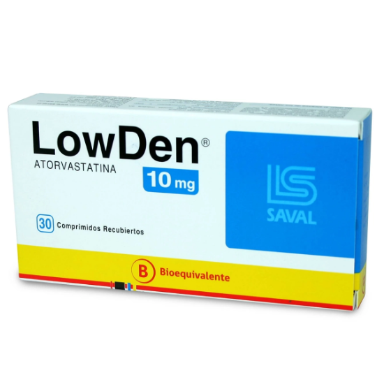 Imagen de LOWDEN 10 MG X 30 COMP. RANURADOS