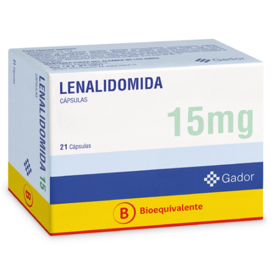 Imagen de LENALIDOMIDA 15 MG X 21 CAPS.