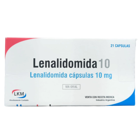 Imagen de LENALIDOMIDA 10 MG X 21 CAPS.