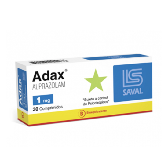 Imagen de ADAX RETARD 1 MG X 30 COMP.