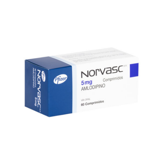 NORVASC 5 MG BLST X 60 COMP.