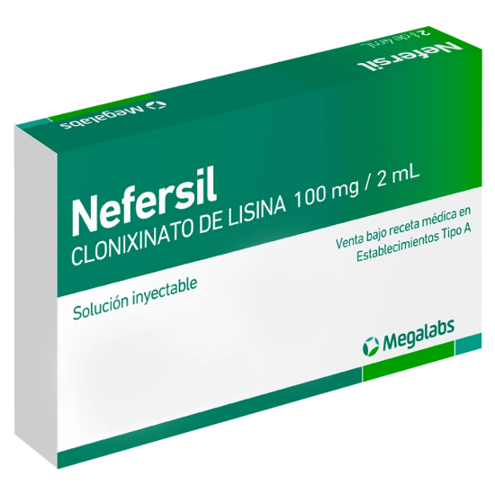 Imagen de NEFERSIL 100 MG X 100 AMP