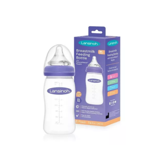 LANSINOH MAMADERA NATURAL WAVE 240 ML
