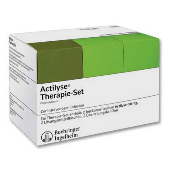 Imagen de ACTILYSE 1 SET 50 MG X 2 AMP.