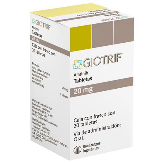 Imagen de GIOTRIF 20 MG X 28 COMP.