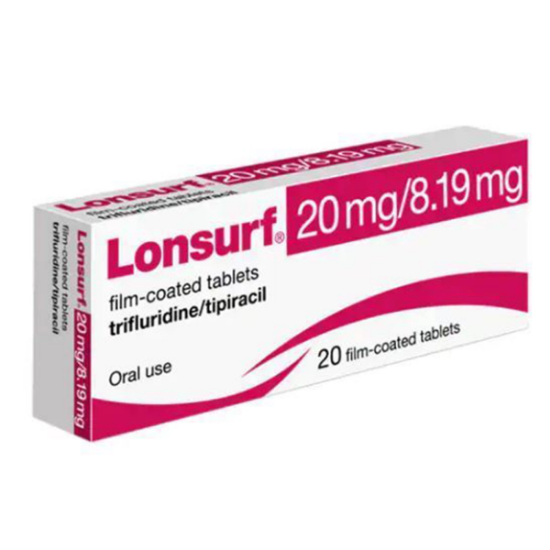 Imagen de LONSURF 20MG / 8,19 MG X 20 COMP.