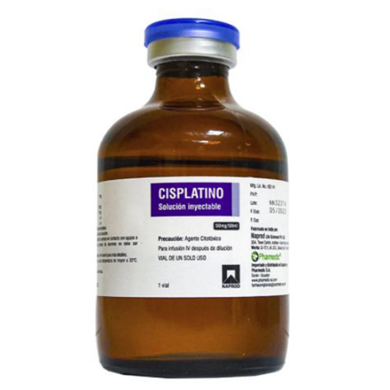 Imagen de CISPLATINO 50MG / 50ML X 1 FA