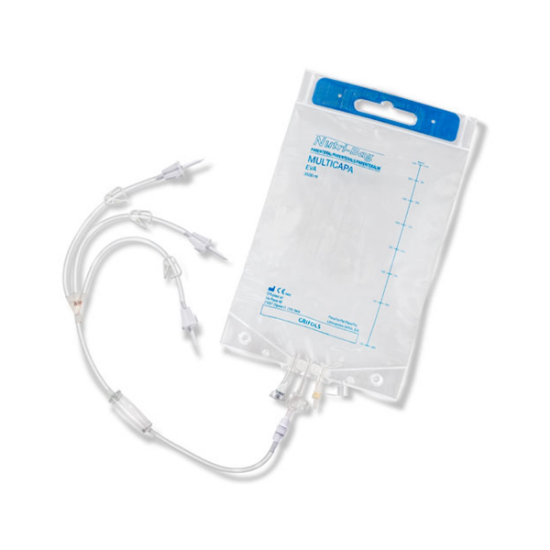Imagen de BOLSA NUTRICION 500 ML MULTICAPA CON E/ CON F/ X 25 UNID