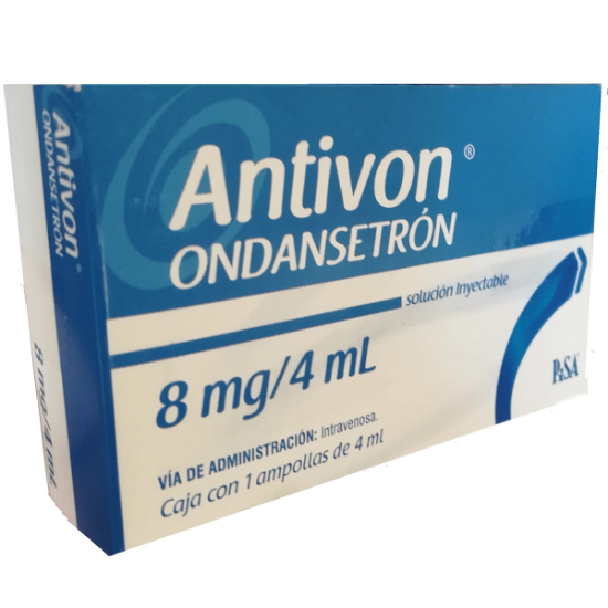 Imagen de ANTIVON 8MG / 4ML X 1 AMP