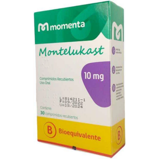 Imagen de MONTELUKAST 10 MG X 30 COMP.