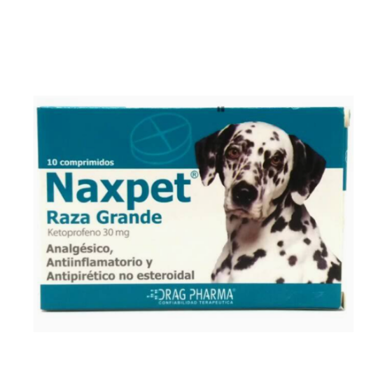 Imagen de Naxpet 30 mg raza grande x 10 comprimidos